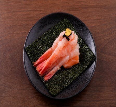 甘海老磯邊燒成品組裝照（中壢店實拍）