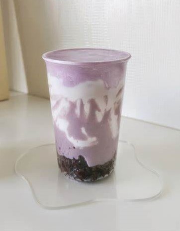 芋頭紫米鮮奶